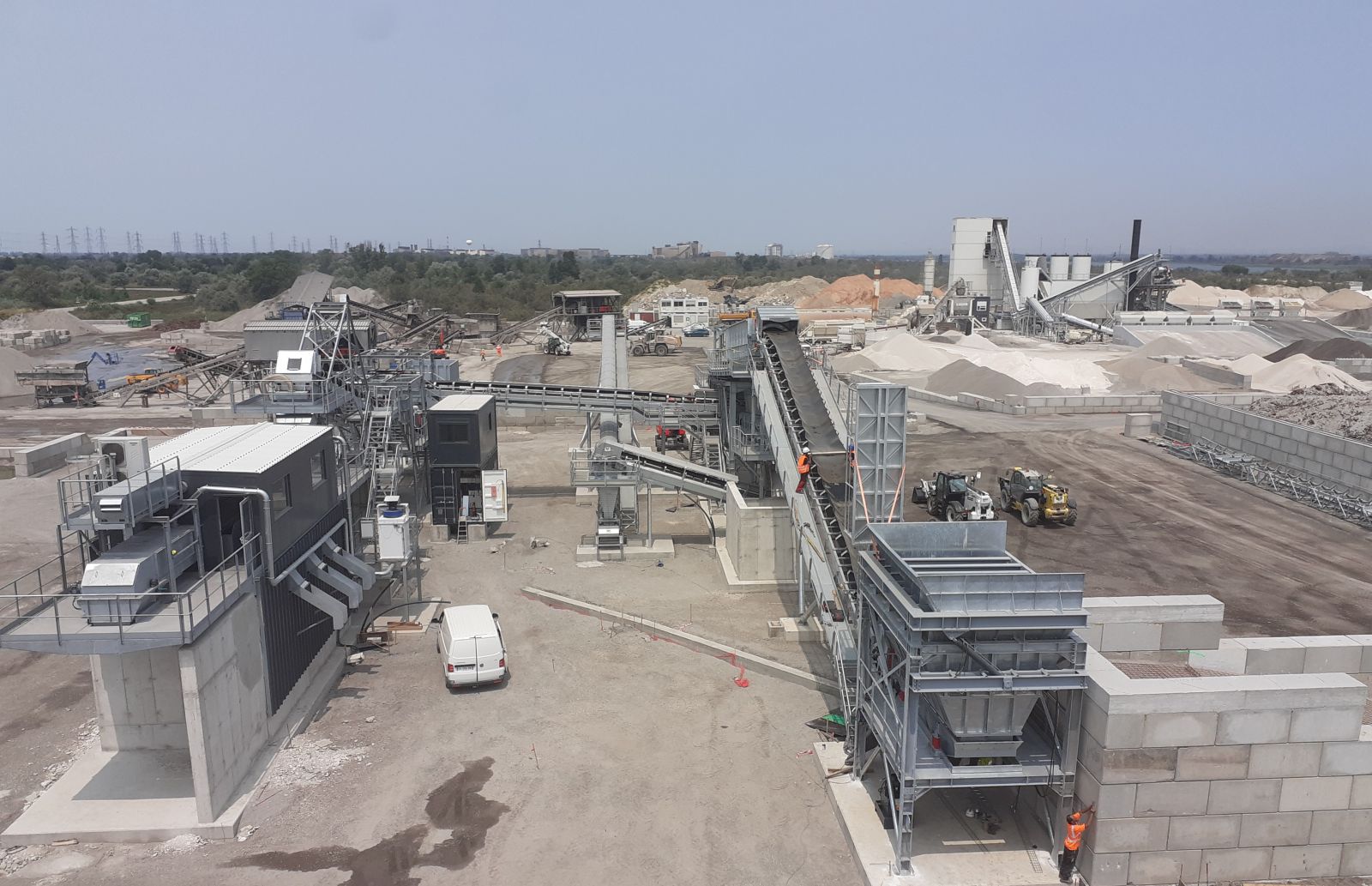 Installation de traitement des mâchefers de MAT'ILD à Fos-sur-Mer